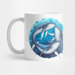 Blue whale Mug